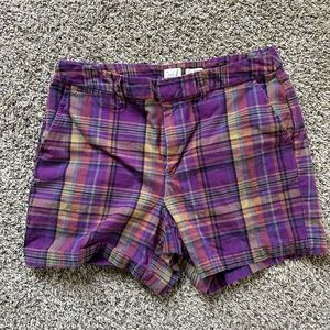 a new day Purple Plaid Women's Shorts